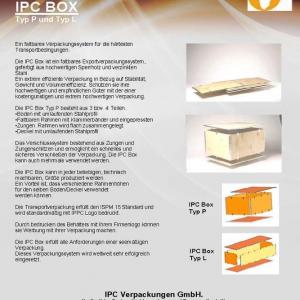Faltbare Sperrholzverpackungen (IPC-Box)